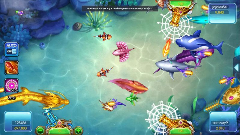 Game bắn cá hot nhất thị trường cá cược