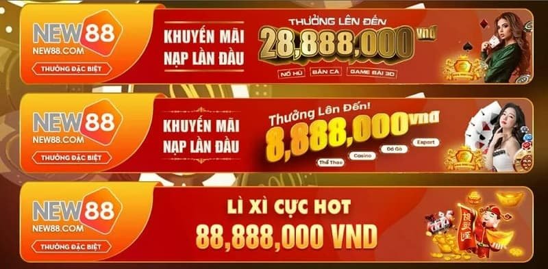 Nbet tung ra khuyến mãi nạp tiền lần đầu